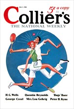 Collier's: Tennis Collision 1935