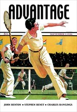 Men Play Tennis 1936