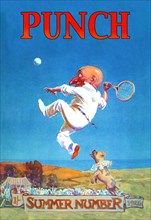 Gnome Playing Tennis 1926