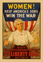 Women! Help America's Sons Win the War 1917
