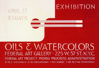 Oils and Watercolors Exhibition: Federal Art Gallery