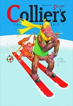 Skiing Monkeys 1940