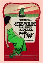 Poster for an Ibsen Play 1900