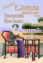 E. Juncosa Chocolate and Cocoa 1916