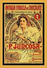 Antigua Fabrica de Chocolate: P. Juncosa 1890