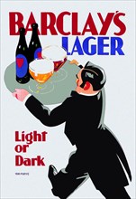 Barclay's Lager: Light or Dark