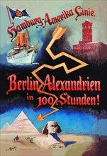 Berlin to Alexandria in 100 Hours on the Hamburg-Amerika Cruise Line