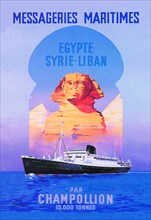 Messageries Maritimes Egypt-Syria-Lebanon Cruise Line
