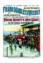 Frank Manley's New Game: or, The Hurdle Race on Skates 1900