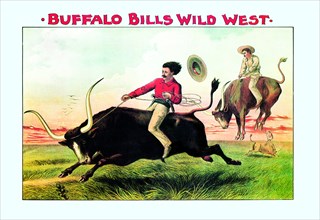 Buffalo Bill: Steer Riding 1885