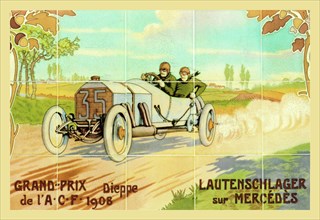 Grand-Prix: Lautenschlager sur Mercedes 1900