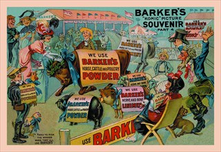Barker's Horse, Cattle, and Poultry Powder