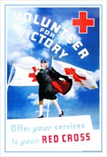 Volunteer for Victory: Offer Your Services to Your Red Cross 1943