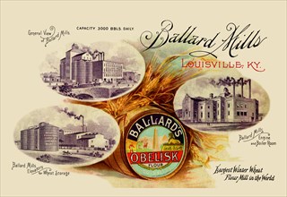 Ballard's Obelisk Flour 1900