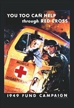 You Too Can Help Through Red Cross 1949