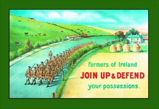 Farmers of Ireland, Join Up and Defend Your Possessions