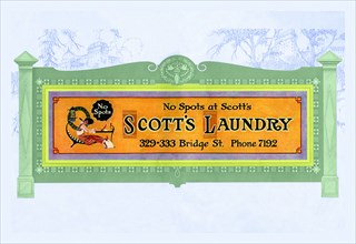 Scott's Laundry 1916