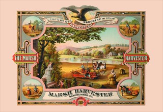 Marsh Harvester - Century of Progress in Grain 1876