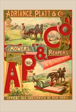 Adriance, Platt and Co., Mowers, Reapers and Binders