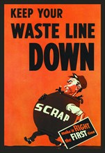 Keep Your Waste Line Down 1943