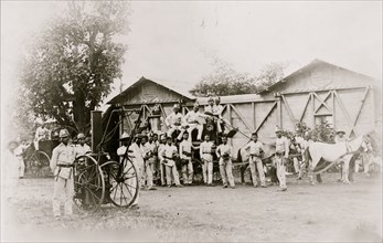 Bomberos, or Filipino fire company, Manila 1899