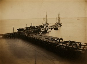 Burnside Wharf 1863
