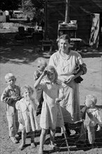 Squatter Family in Shack Town 1939