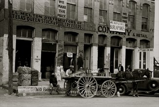 Farmers' supply store, Waco, Texas 1938
