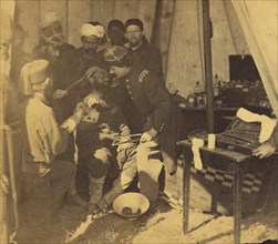 George Stacy, Hospital scene at Fortress Monroe, Va. 1861