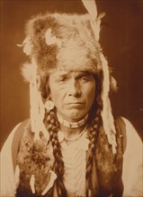 Nez Percé with fur cap 1904