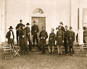 Major General Geo. G. Meade and staff 1863