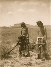 Me Sa Tawa catching snakes--Hopi 1907