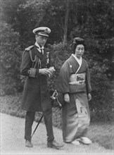 Prince of Wales & Marquis Nabeshima 1921