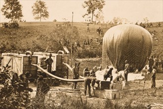 Civil War Observation Ballons 1865