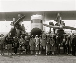 Christening of Sikorsky plane, 5/8/25 1925