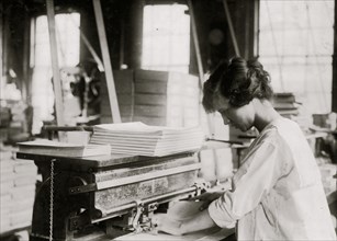 Stamping labels. Boston Index Card Co.,  1917