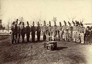 Band of 9th Veteran Reserve Corps, Washington, D.C., April, 1865 1865