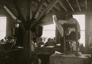 A "Reader" in cigar factory, Tampa, Fla.  1909