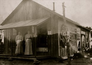 A little country store near New Hope School  Tecumseh, OK 1916