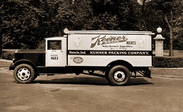 Keener Brand Meets, Kuhner Packing  Co. Delivery Truck