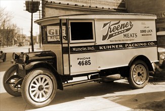 Keener Brand Meets, Kuhner Packing Co. Delivery Truck