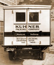 Kuhner Packing Company Delivery Truck - Rear View