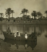 A typical Egyptian village in the Nile Valley 1911