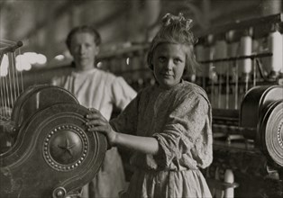 A typical Spinner Lancaster Cotton Mills, S.C 1908