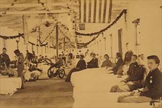 A Ward in Armory Square Hospital, Washington, D.C. 1864