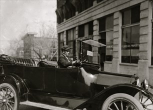 A young chauffeur. 1924