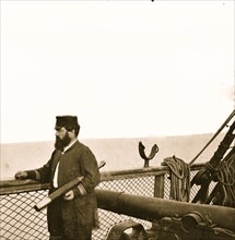 Admiral David Porter aboard the USS Fulton 1864