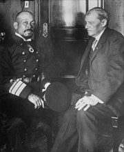 Admiral Ijichi and Admiral Evans on visit of Japanese Fleet to San Francisco 1909