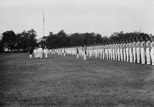 Admiral Togo Reviews the Long Grey Line at West Point 1911