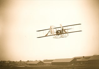 Aeroplane in flight